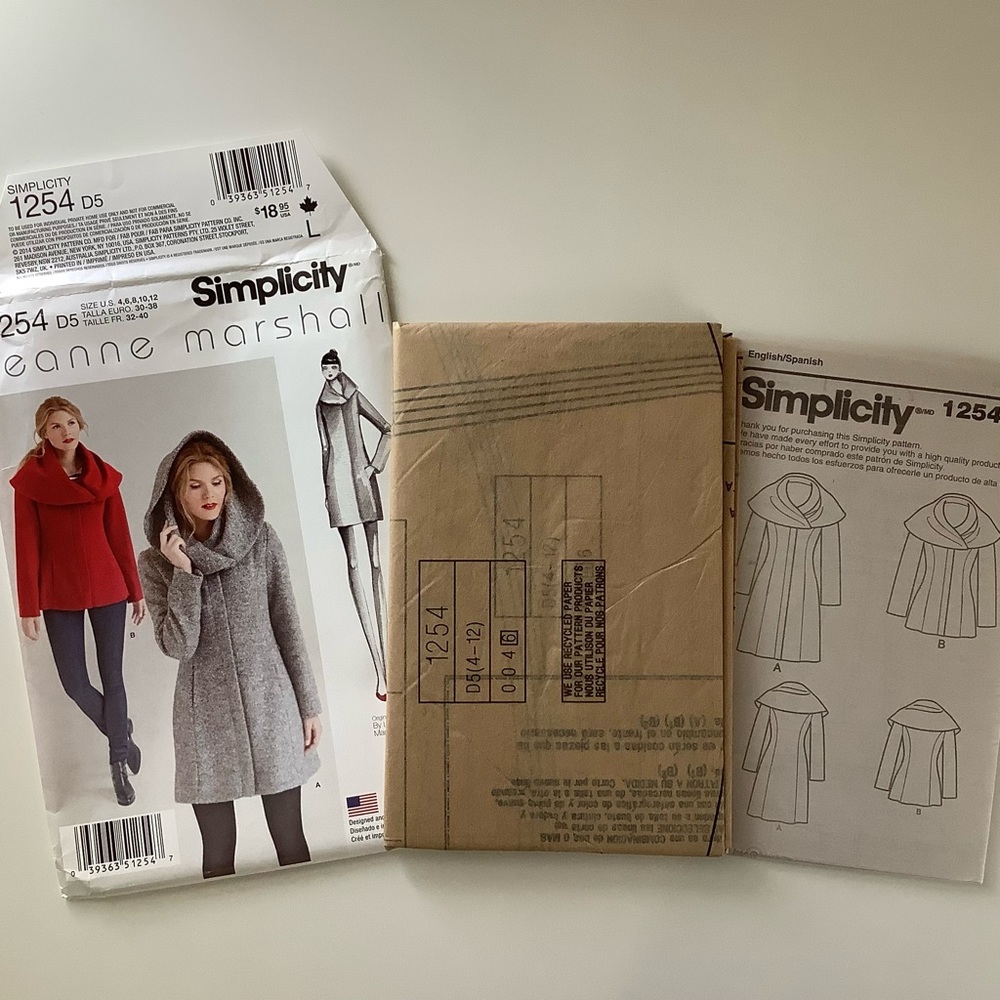 Simplicity 1254 Sewing Pattern - Picture 3 of 5
